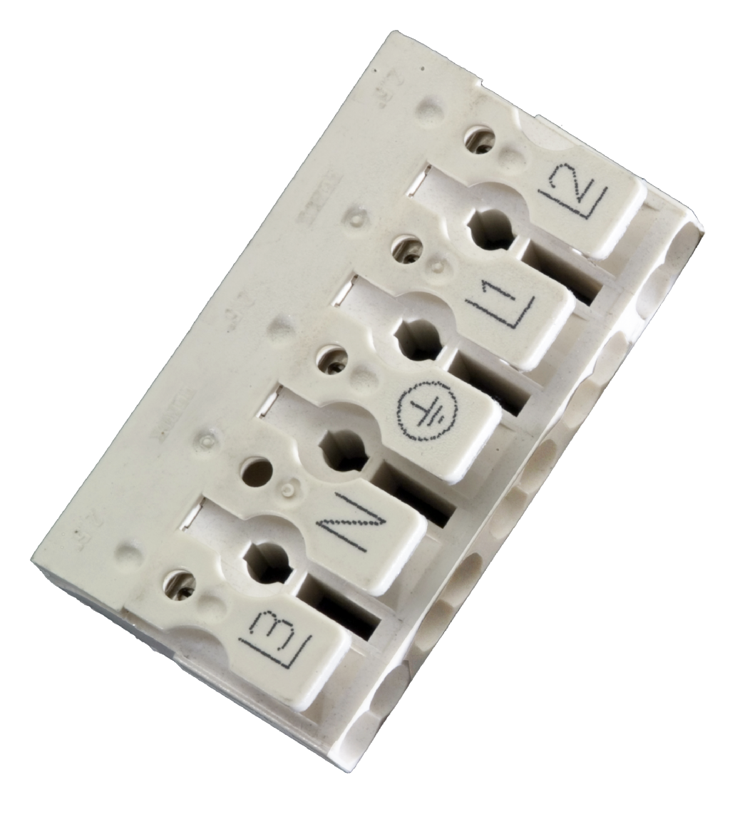 Venta/distribuidor/mayorista Conectores sin tornillos para el cableado interior de equipos de iluminacin y elctricos. Conexin rpida para equipos 3100