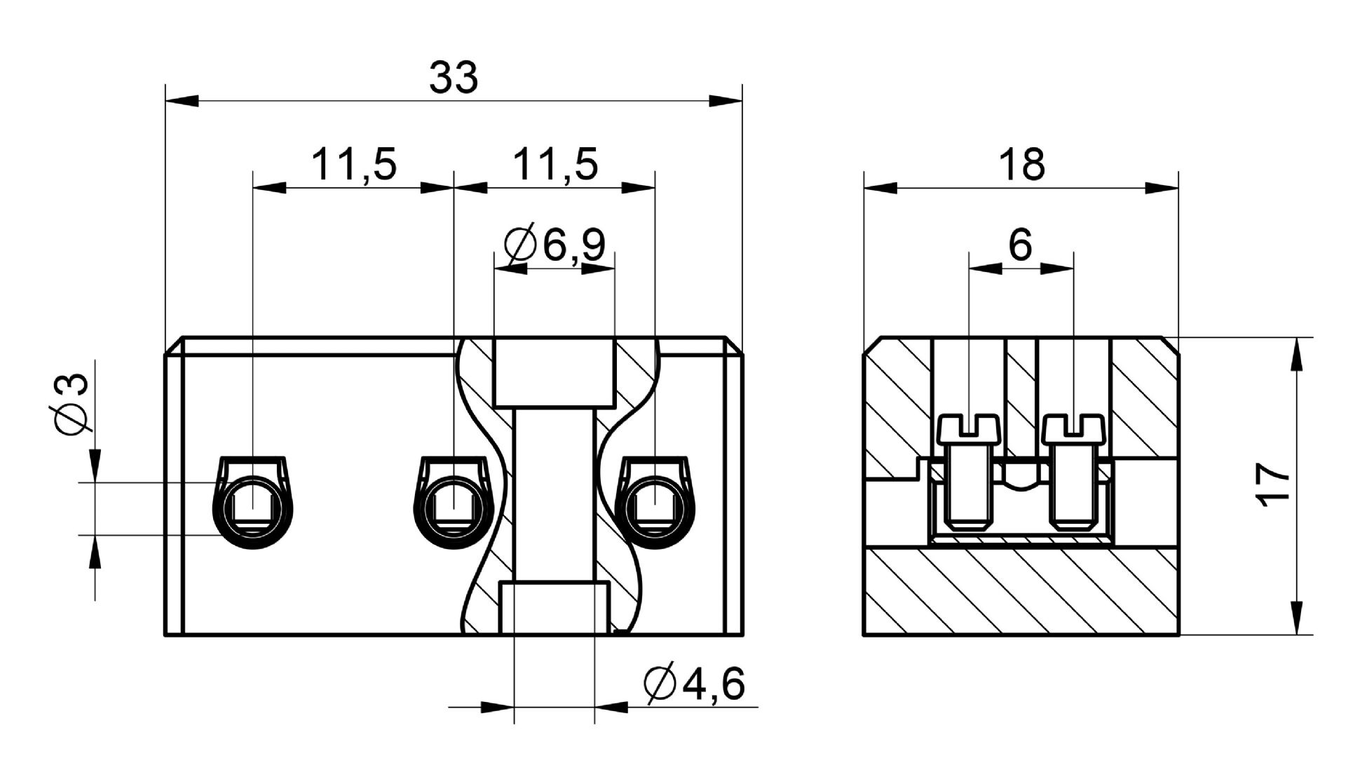 Venta/distribucin/mayoristaRegletas con aislante cermico para realizar conexiones elctricas con conductores de cobre en instalaciones y/o aparatos con temperatura de trabajo elevadas B4-3E
