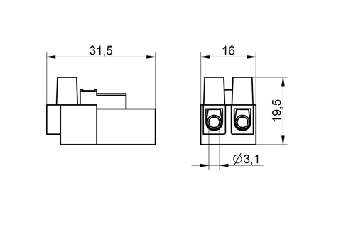 Venta/distribuidor/mayorista conectores enchufables BCS-2/H-G