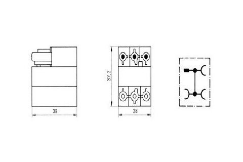 Venta/distribuidor/mayorista conectores enchufables BCS-3/D3S-N