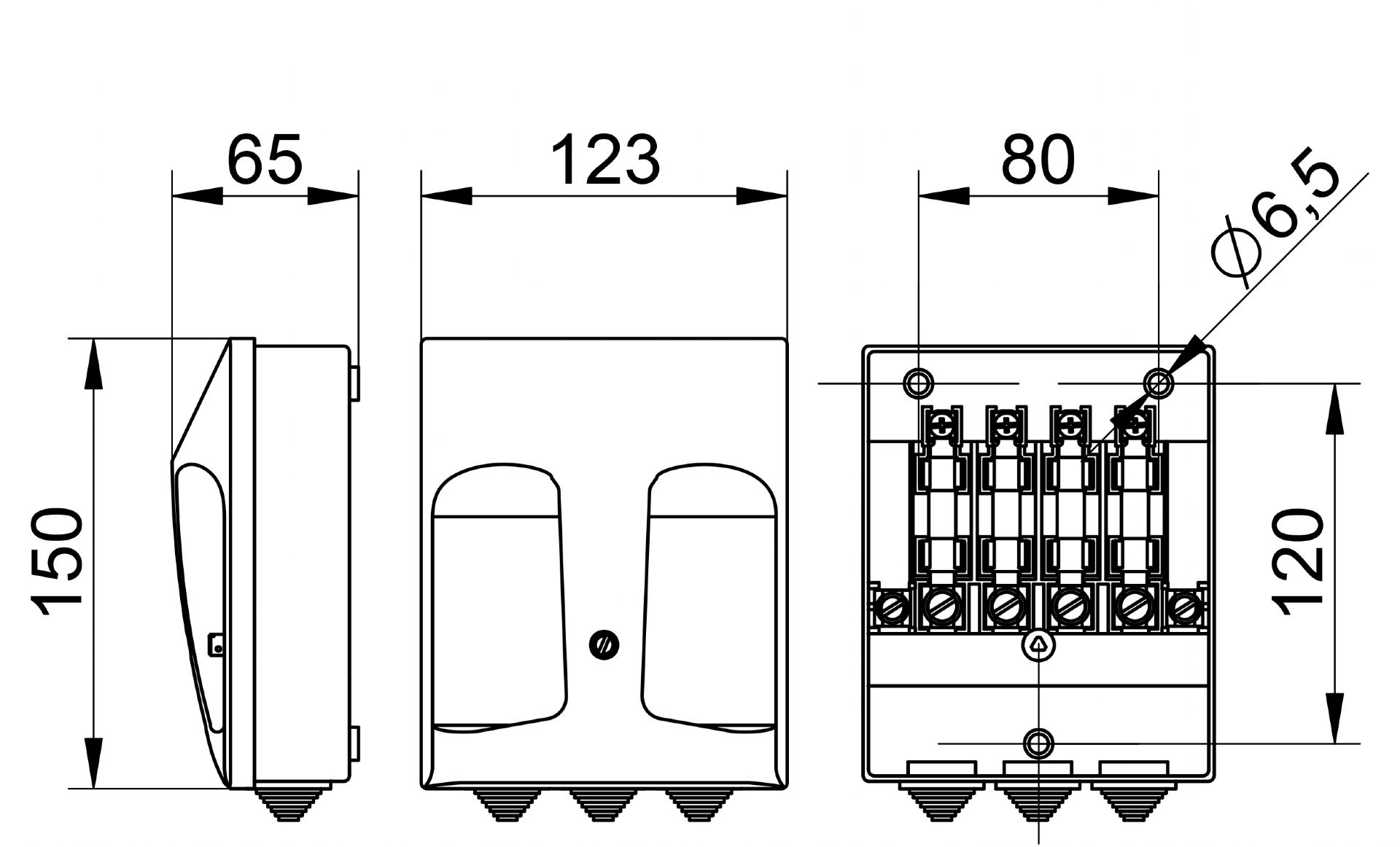 Street lighting junction boxes TELUX Tekox