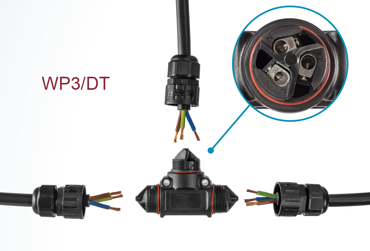 Connecteur électrique IP68, Raccords électriques étanches